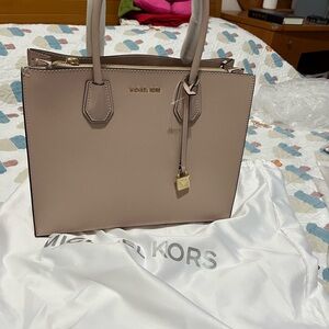 Michael Kors Pink Satchel Structured Design